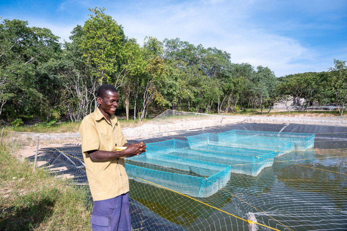 Sustainable fish farming for food security and nature conservation