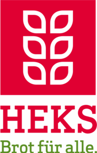 LED and HEKS logos on red and black background, with green text below