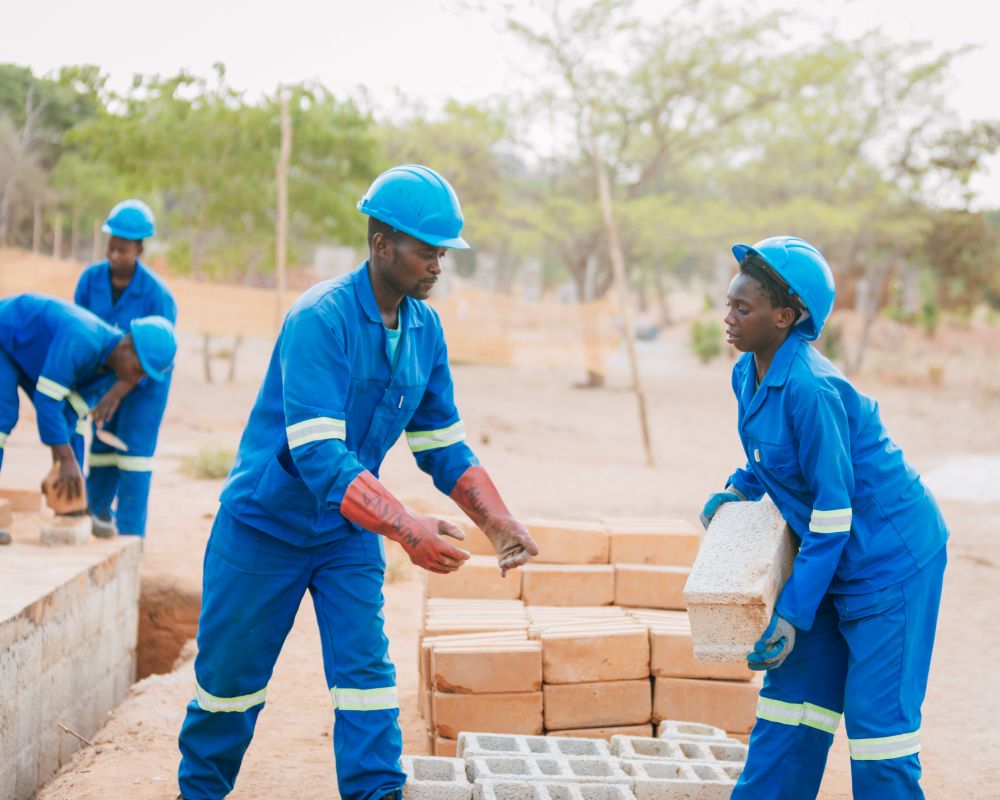 Skilled workers for the construction sector in Zambia